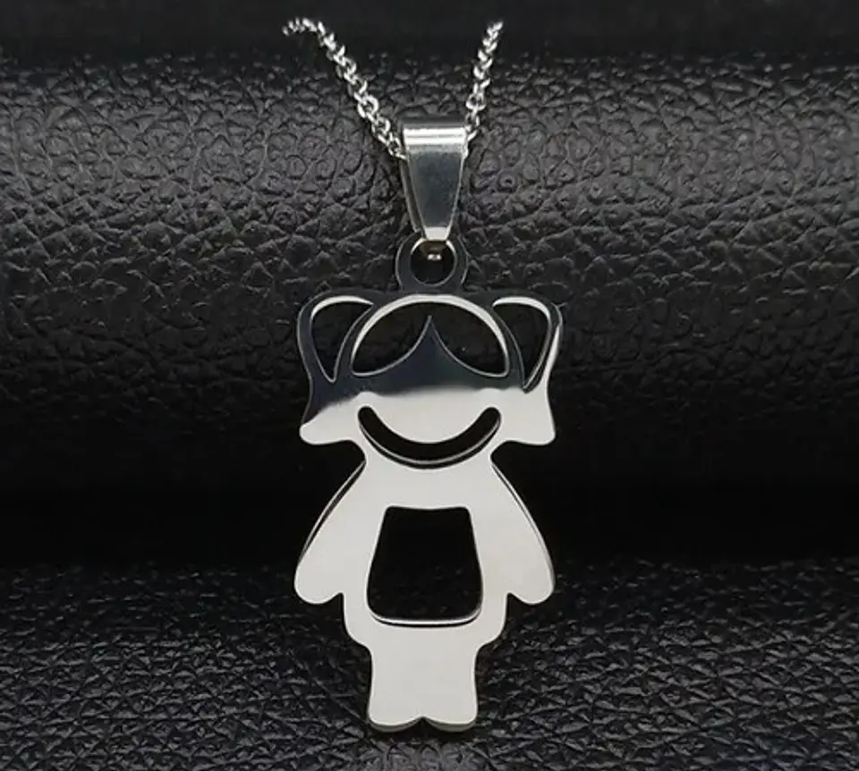 Collar Regalo Dia Madre Mamá Familia Hijos Joyas Mujer  74