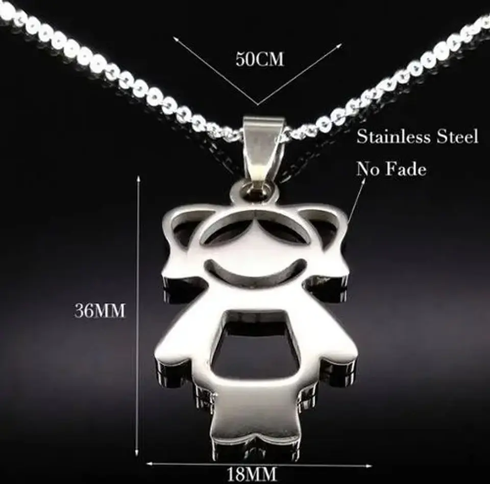 Collar Regalo Dia Madre Mamá Familia Hijos Joyas Mujer  75