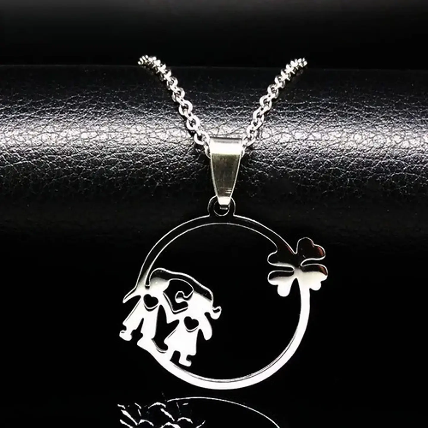 Collar Regalo Dia Madre Mamá Familia Hijos Joyas Mujer  77