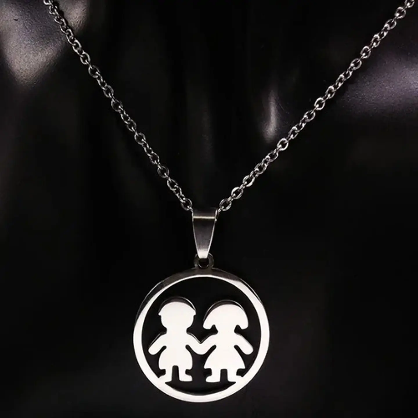 Collar Regalo Dia Madre Mamá Familia Hijos Joyas Mujer  80