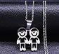 Collar Regalo Dia Madre Mamá Familia Hijos Joyas Mujer  - Miniatura 86