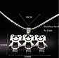 Collar Regalo Dia Madre Mamá Familia Hijos Joyas Mujer  - Miniatura 96