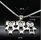 Collar Regalo Dia Madre Mamá Familia Hijos Joyas Mujer  - Miniatura 100