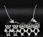 Collar Regalo Dia Madre Mamá Familia Hijos Joyas Mujer  - Miniatura 109