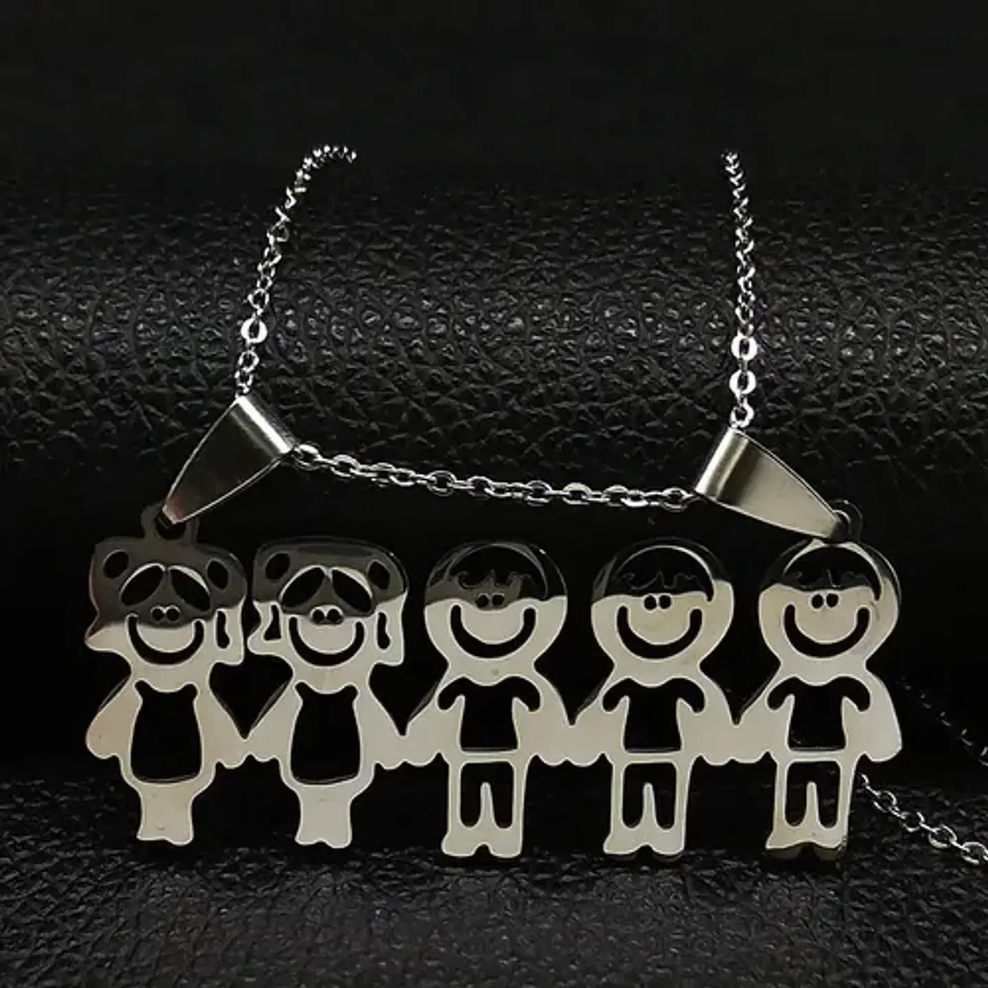 Collar Regalo Dia Madre Mamá Familia Hijos Joyas Mujer  112