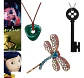 Coraline Llave Botón Collar Mágico Y Broche Set Regalo Geek - Miniatura 5