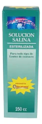 Solución Salina + Estuche Pinza Y Aplicador Lentes Contacto - Miniatura 2