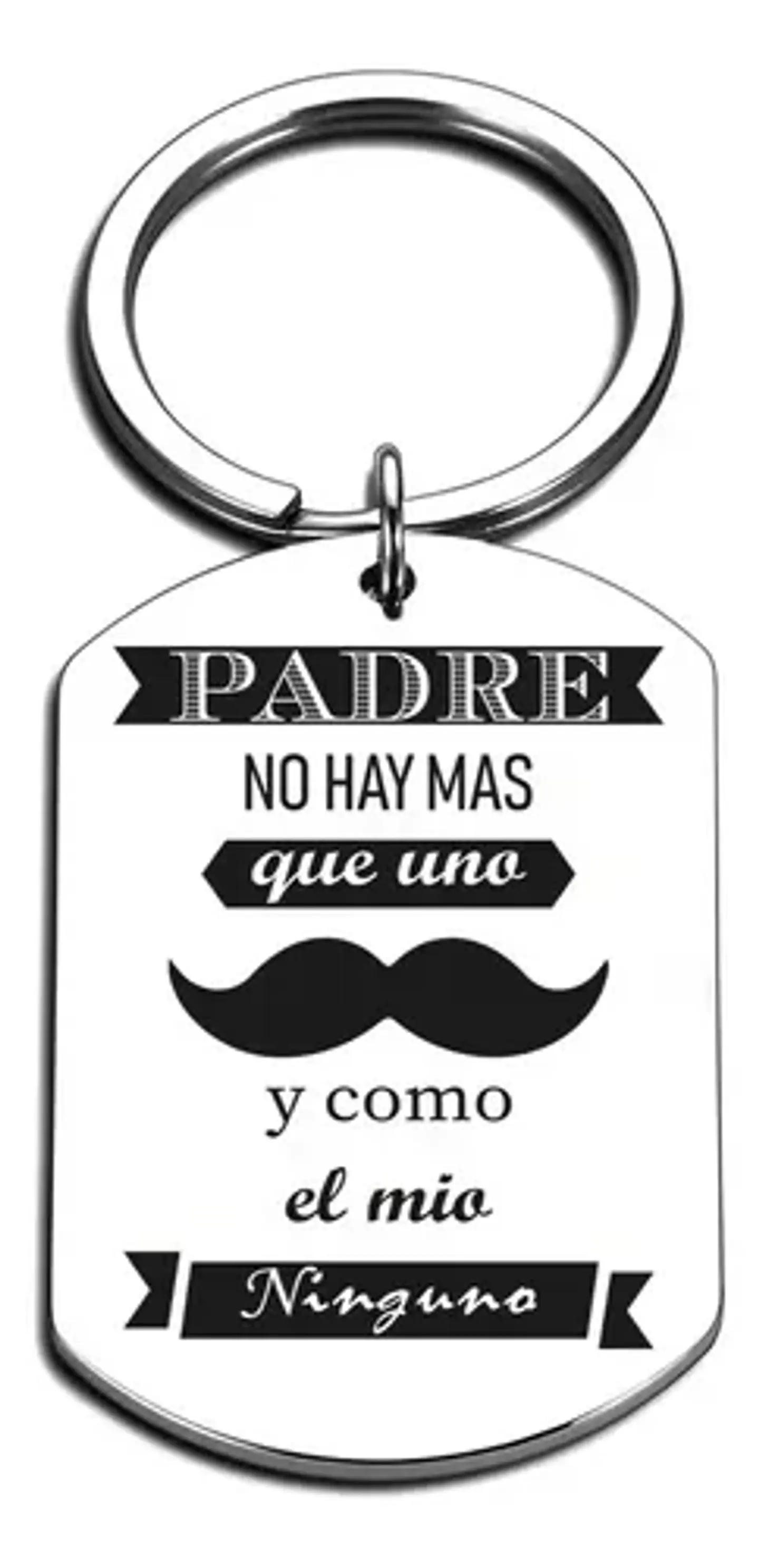 Llavero Regalo Papá Día Del Padre + Bolsa Regalo Joyas 2