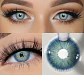 Lentes De Contacto Natural Pattaya Blue Líquido Y Estuche - Miniatura 2