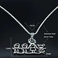 Collar Familia Mamá Hijos Hija + Caja Regalo Joyas - Miniatura 4
