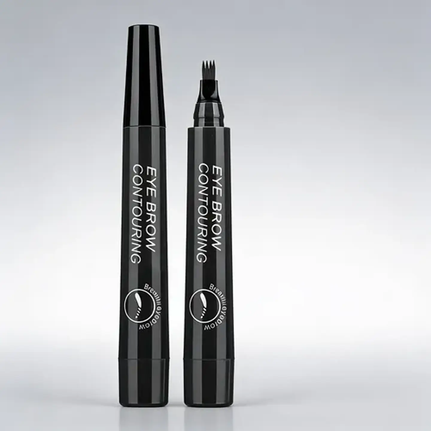 Lápiz Cejas X2 Impermeable Microblading 24 Horas Maquillaje 9