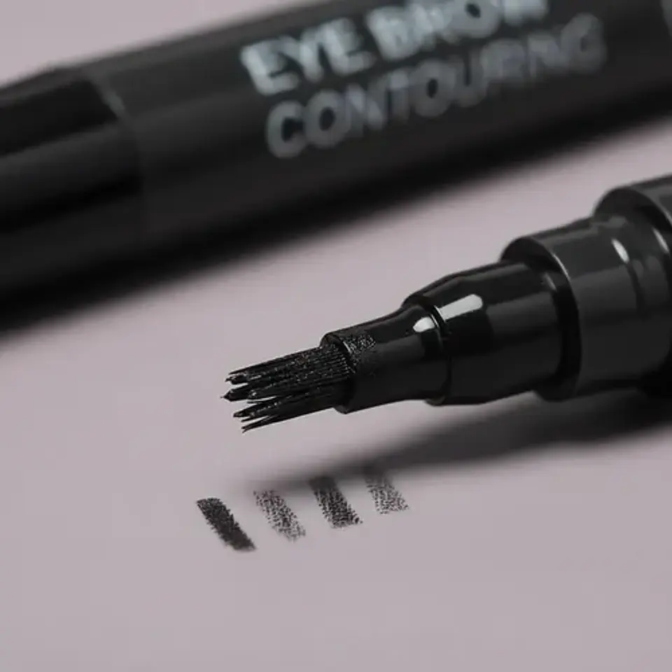 Lápiz Cejas X2 Impermeable Microblading 24 Horas Maquillaje 12