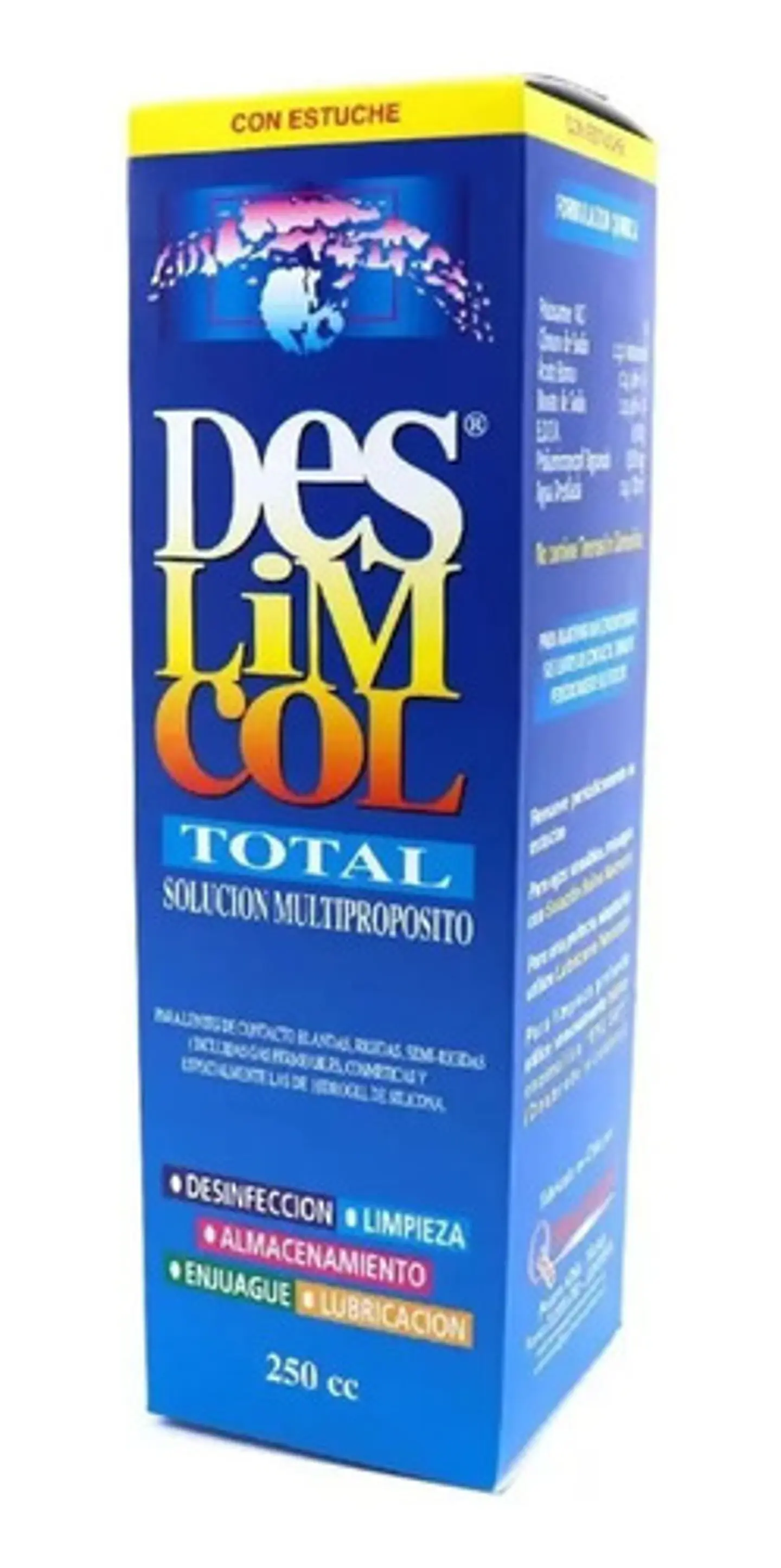 Solución Multipropósito Química Neumann 250 Ml + Estuche Lentes Contacto 1
