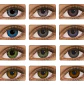 Lentes De Contacto Natural Tricolor Halloween Cosplay Anime  - Miniatura 4