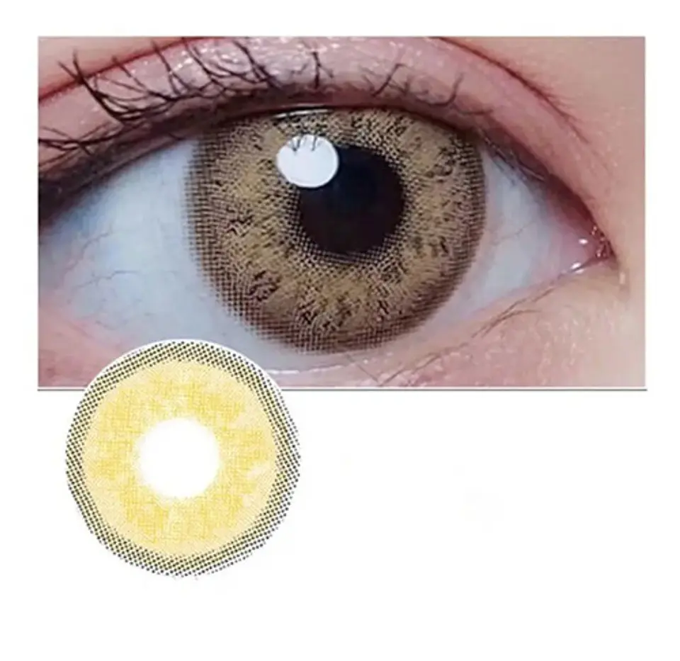 Lentes De Contacto Natural Tricolor Halloween Cosplay Anime  18