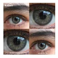 Lentes De Contacto Natural Tricolor Halloween Cosplay Anime  - Miniatura 34