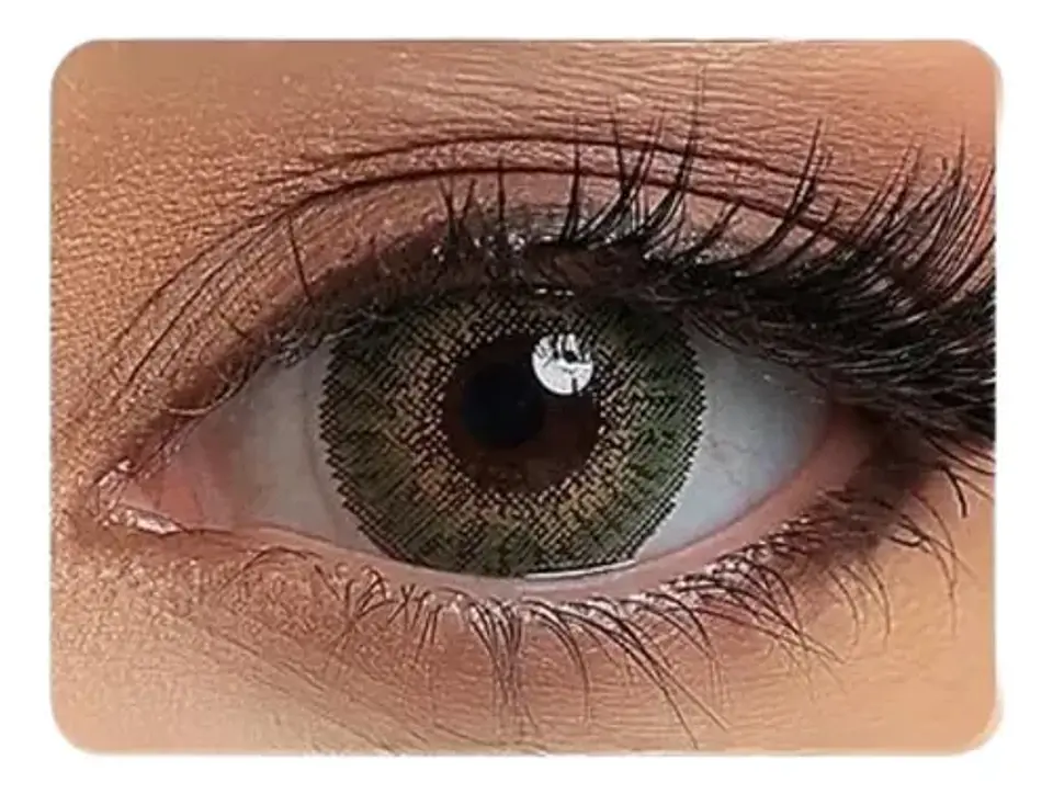 Lentes De Contacto Natural Tricolor Halloween Cosplay Anime  36
