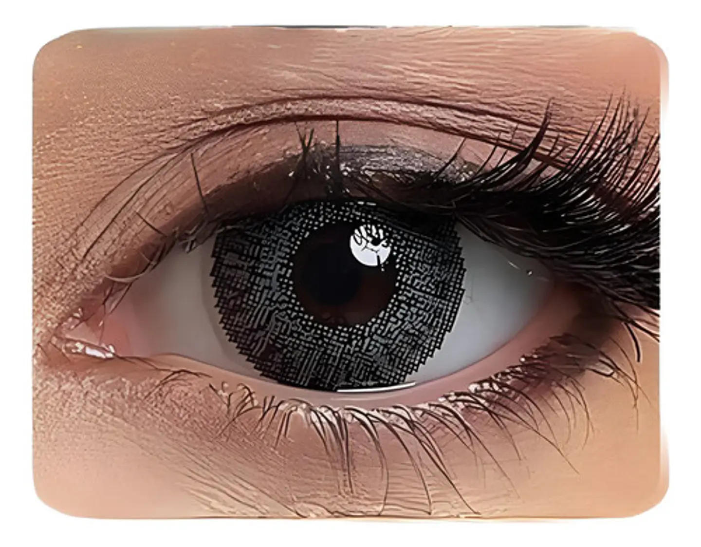 Lentes De Contacto Natural Tricolor Halloween Cosplay Anime  39