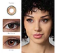 Lentes De Contacto Natural Tricolor Halloween Cosplay Anime  - Miniatura 43
