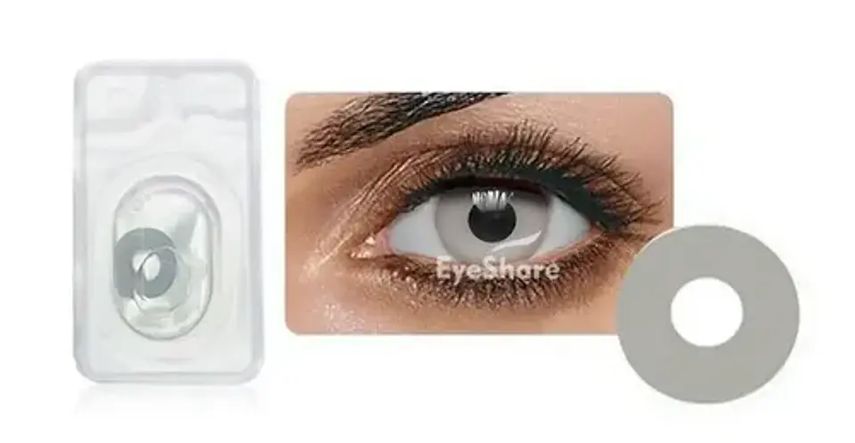 Lentes De Contacto Natural Tricolor Halloween Cosplay Anime  59