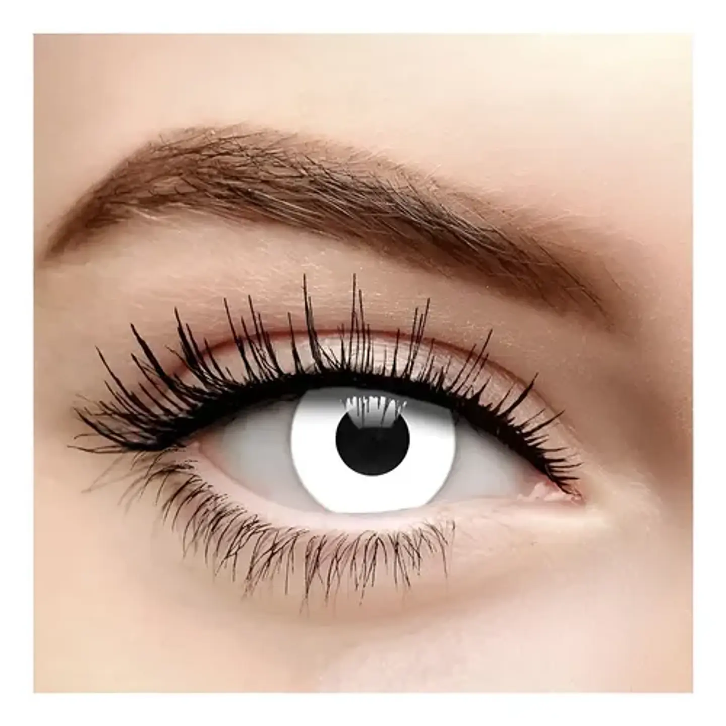 Lentes De Contacto Natural Tricolor Halloween Cosplay Anime  61