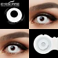 Lentes De Contacto Natural Tricolor Halloween Cosplay Anime  - Miniatura 62