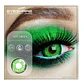 Lentes De Contacto Natural Tricolor Halloween Cosplay Anime  - Miniatura 69