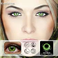 Lentes De Contacto Natural Tricolor Halloween Cosplay Anime  - Miniatura 70
