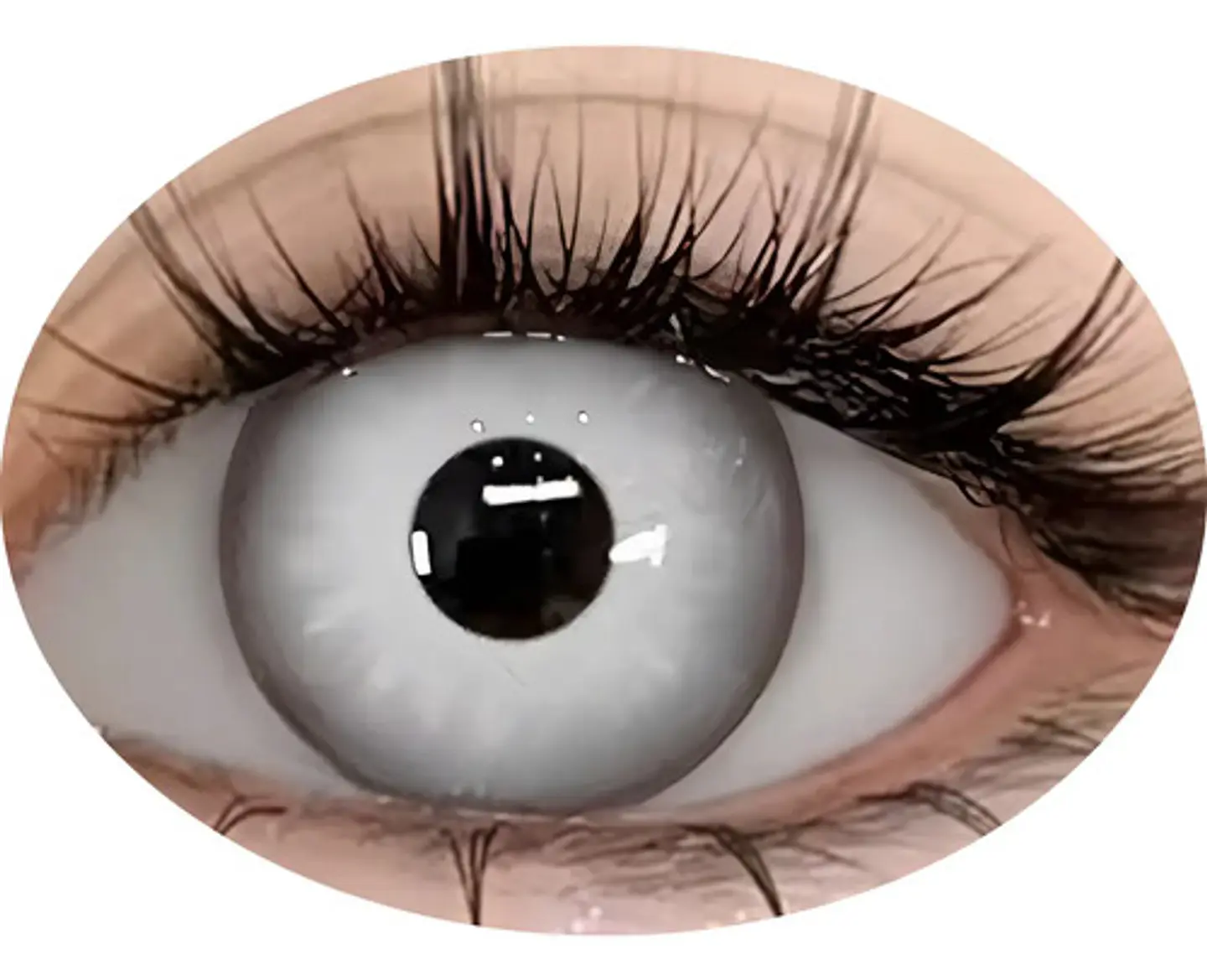 Lentes De Contacto Natural Tricolor Halloween Cosplay Anime  84
