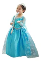Disfraz Elsa Frozen Niña Incluye Corona Y Varita - Miniatura 2