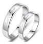 Anillos Compromiso Ajustables + Caja Regalo Joyas A105 - Miniatura 1