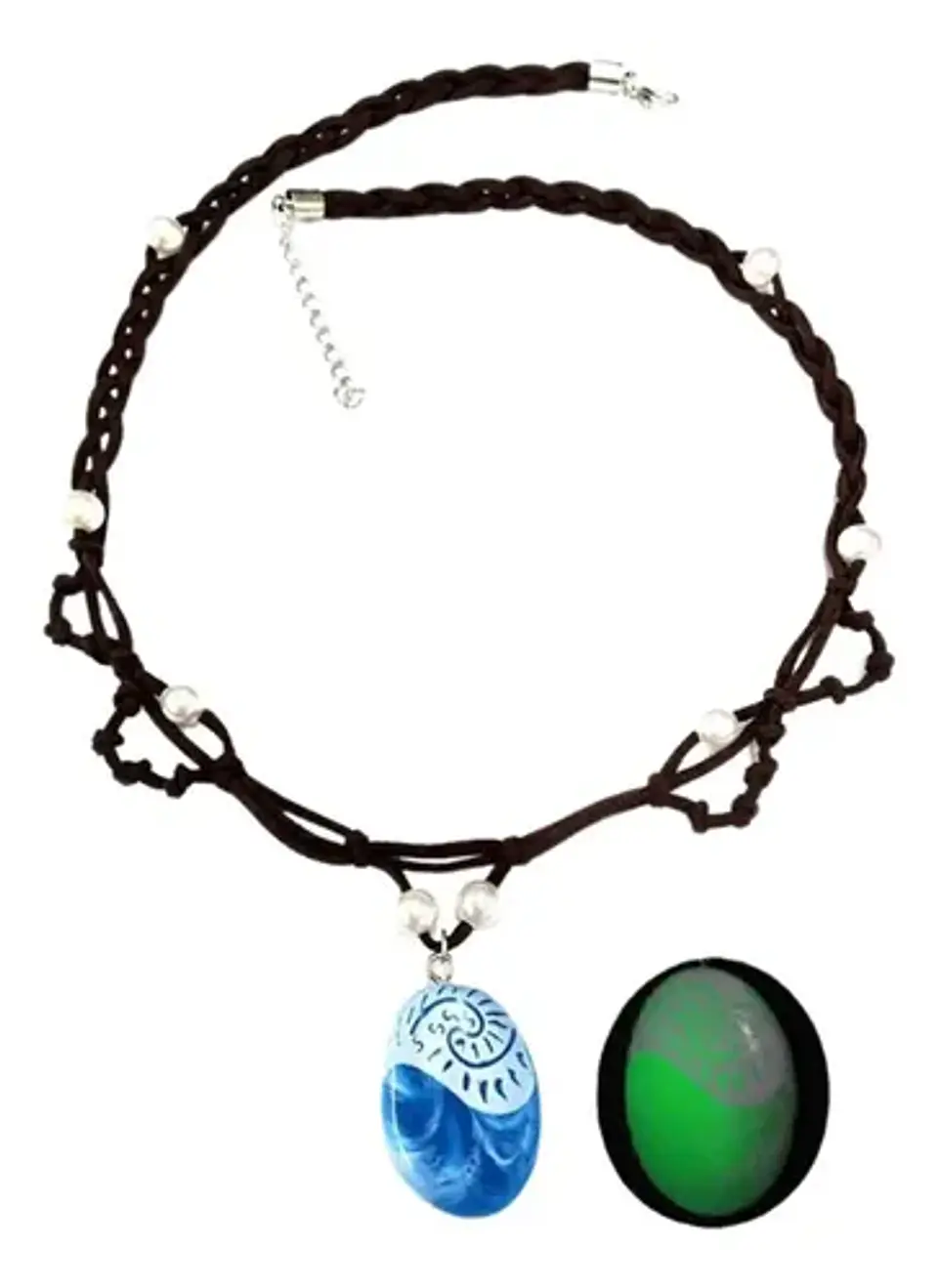 Collar Moana Luminoso Fluorescente Corazón De Te Fiti 1