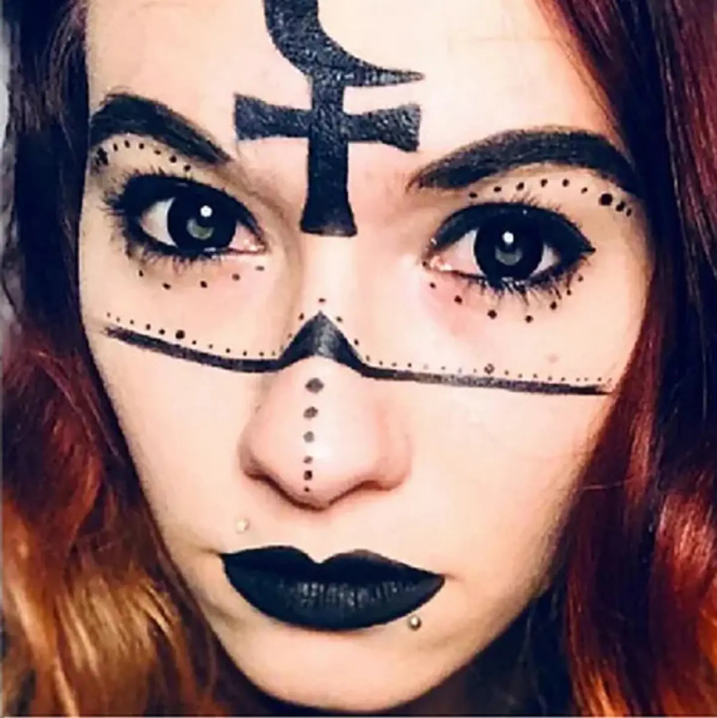 Lentes Contacto Negro Cosplay Halloween +liquido +estuche 4