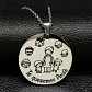Collar Profesora Maestra Tía Colegio + Caja Regalo Joyas - Miniatura 2