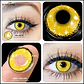 Lentes Contacto Cosplay Halloween Fantasía+ Liquido+ Estuche - Miniatura 7