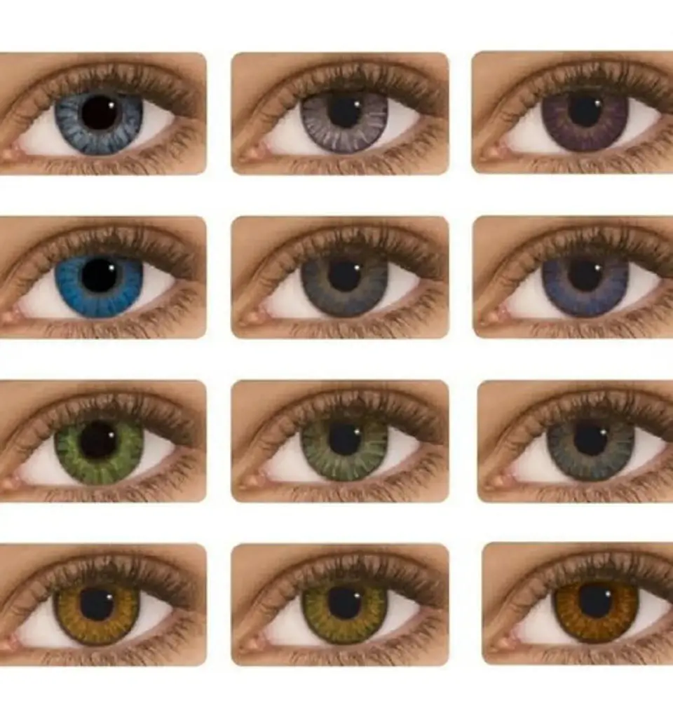 Lentes Contacto Cosplay Halloween Fantasía+ Liquido+ Estuche 23