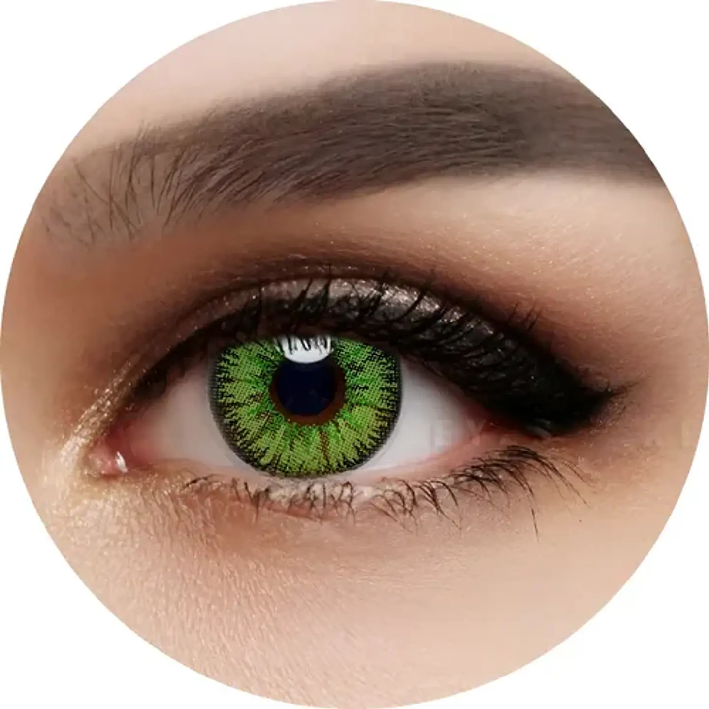 Lentes Contacto Cosplay Halloween Fantasía+ Liquido+ Estuche 28