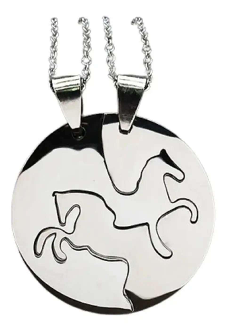 Collares Caballos Amor Enamorados Pareja + Caja Regalo Joyas 1