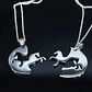 Collares Caballos Amor Enamorados Pareja + Caja Regalo Joyas - Miniatura 3
