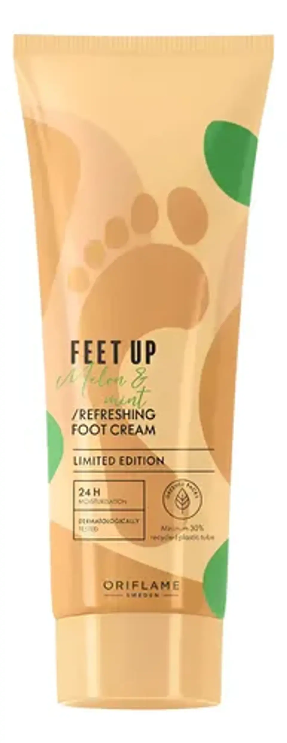 Crema Hidratante Para Pies Melón Y Menta Feet Up Oriflame 1