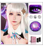 Lentes Contacto Morado Cosplay Halloween +liquido +estuche - Miniatura 6