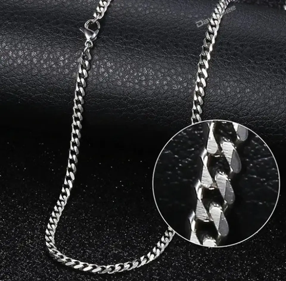 Cadena 60 Cm Hombre Papá Amigo Hijo Pareja + Bolsa Regalo 7