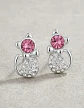 Aros Gato Cristal Mujer Niña + Bolsa Regalo Joyas - Miniatura 2