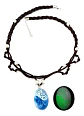 Moana Collar Luminoso Amuleto Corazón Te Fiti + Bolsa Regalo - Miniatura 1