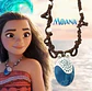 Moana Collar Luminoso Amuleto Corazón Te Fiti + Bolsa Regalo - Miniatura 2