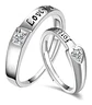 Anillos Compromiso Ajustables + Caja Regalo Joyas A110 - Miniatura 1