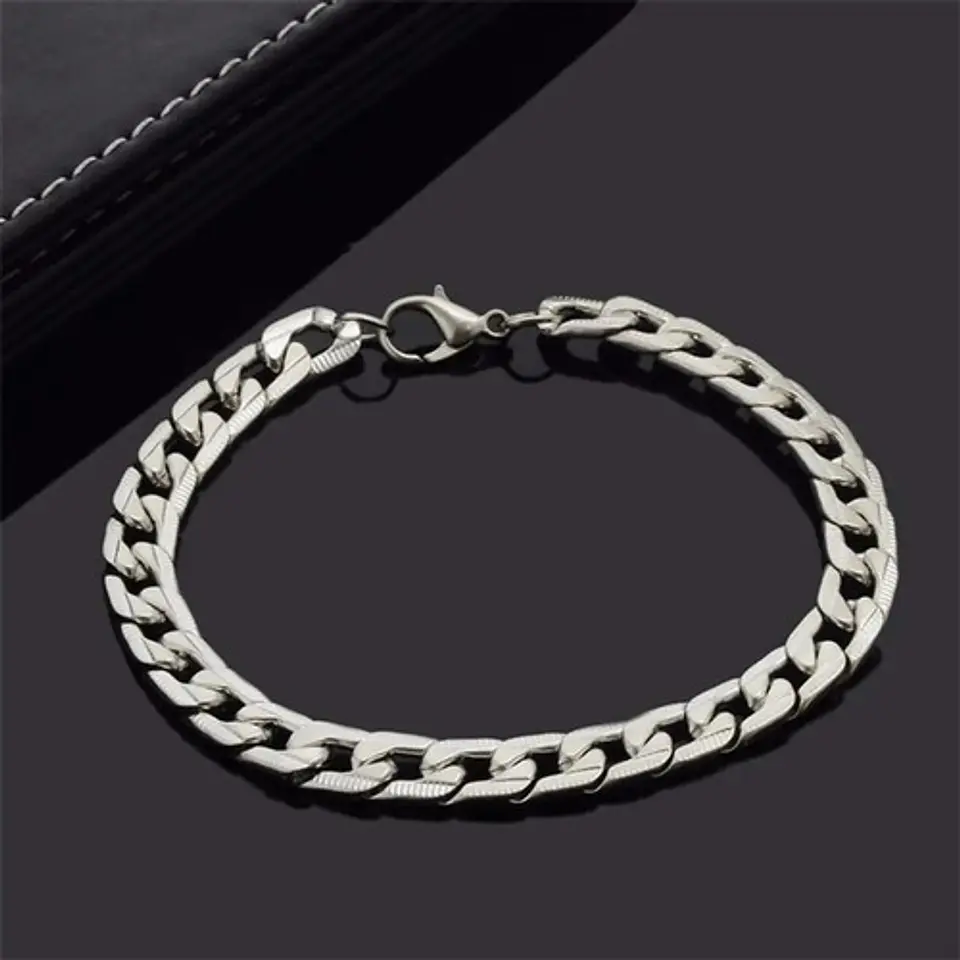 Pulsera Hombre Papá Amigo Hijo + Bolsa Regalo Joyas 2