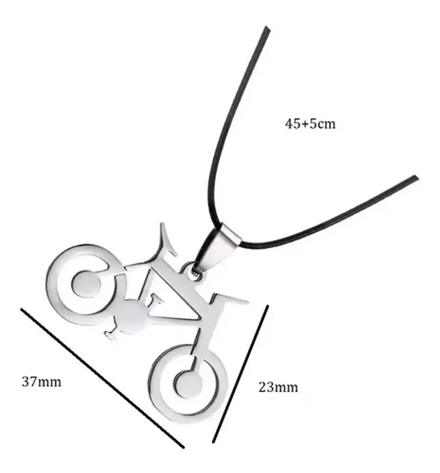 Collar Adka Bicicleta Acero Inoxidable 50 Cm Regalo 3