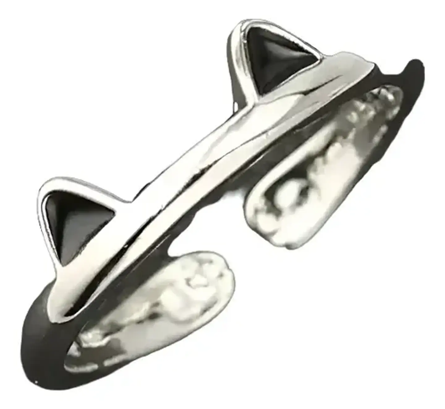 Anillo Ajustable Orejas Gato + Caja Terciopelo Regalo 4