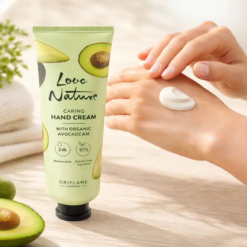 Crema De Manos Oriflame Love Nature 75ml Palta Orgánica 4